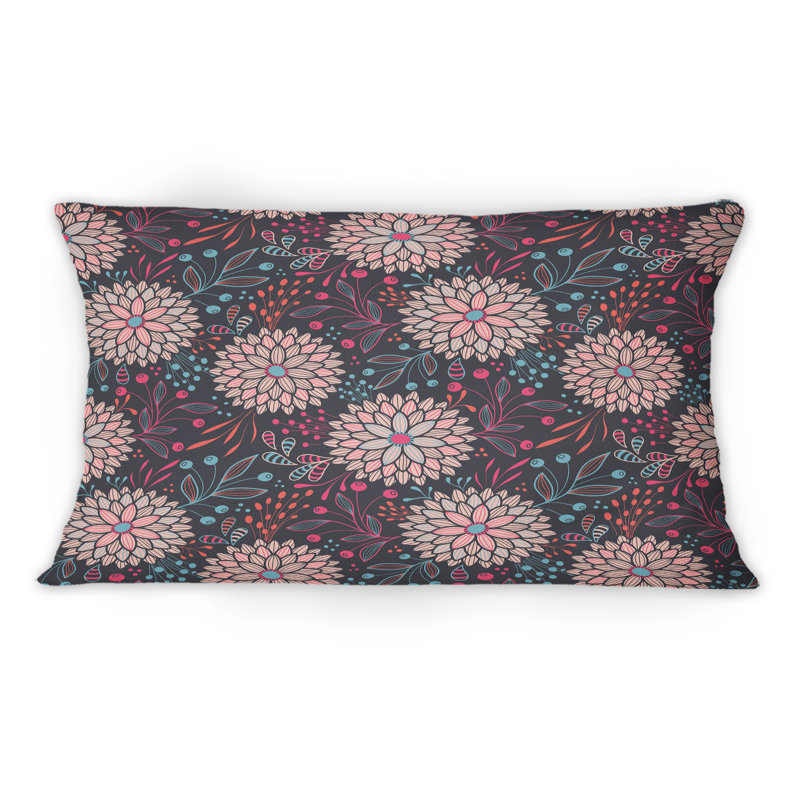 Floral Throw Pillow