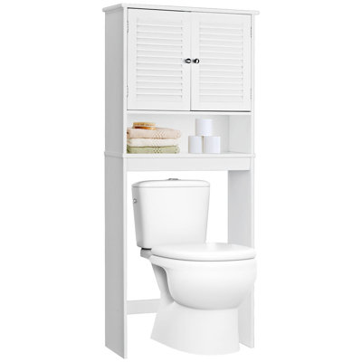 Freestanding Over The Toilet Storage