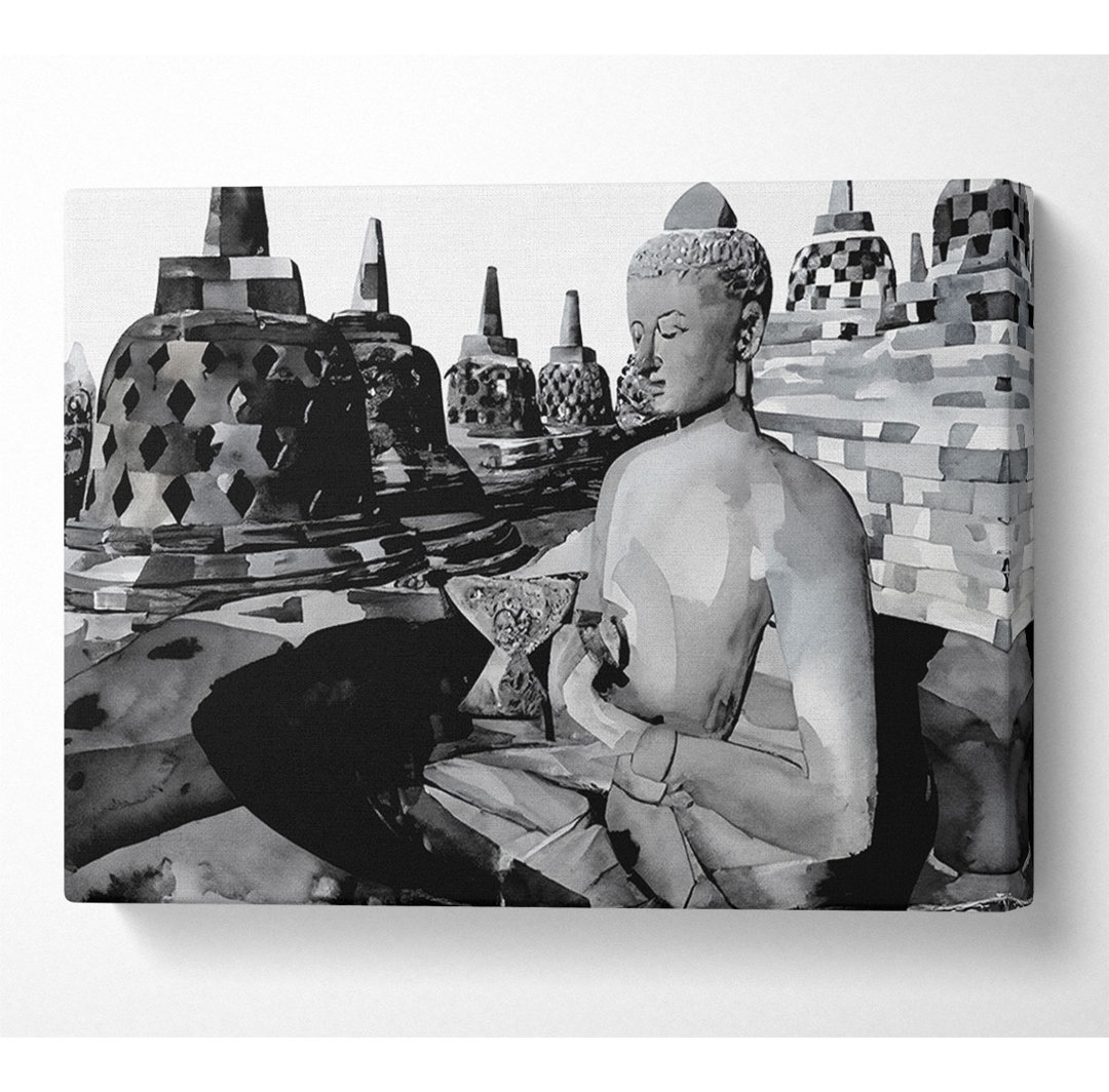 Peaceful Buddha Home - Druck