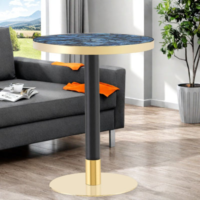 Tables de salle à manger peu encombrantes (table seulement, sans chaises, avec plateau et pieds), petite cuisine moderne en bois aggloméré de 23,6 po