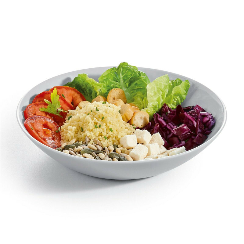 400ml Opal Soup Bowl, Grey