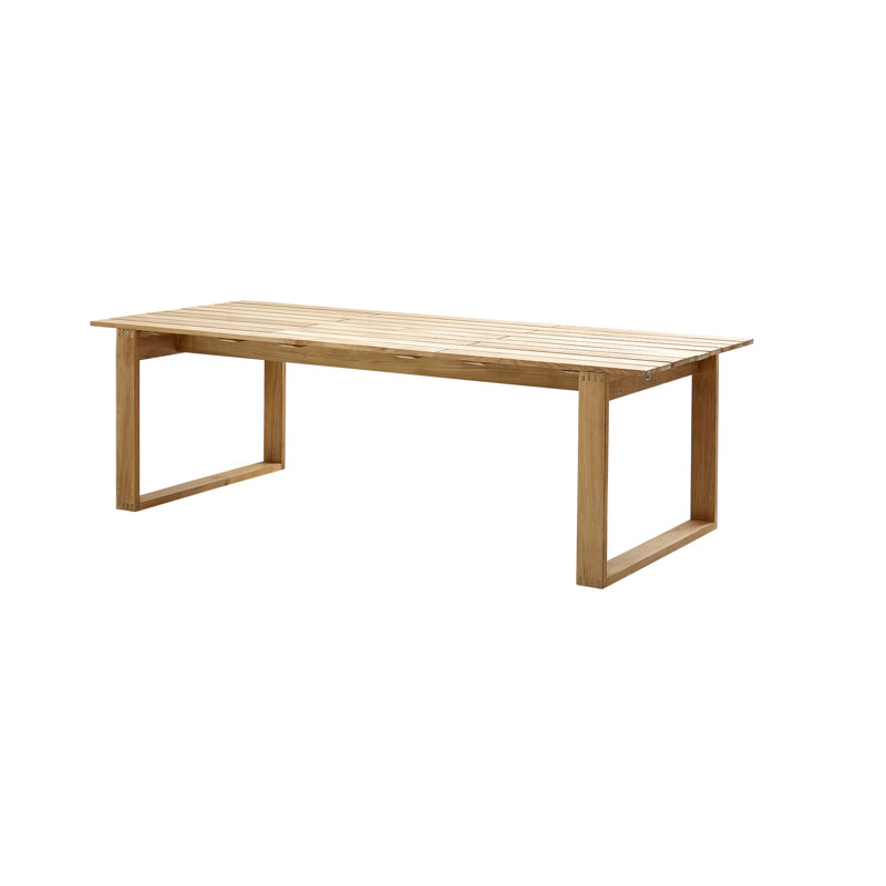 Endless Outdoor Teak Dining Table, 39.4" W x 94.5" L x 29" H