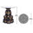 Ramses II Egyptian Table End Table-9602889