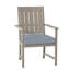 Croquet Patio Dining Armchair with Cushions-24278362-62498455-63310350