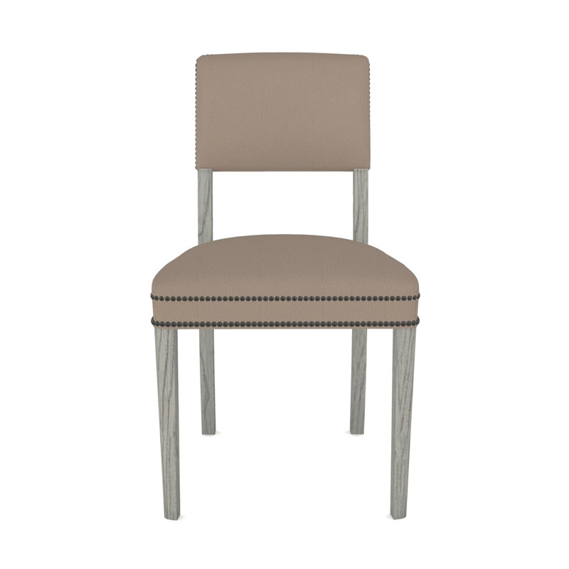 Newton By Michael Weiss Upholstered Dining Chair, Dove Gray, Crypton Navada Mushroom
