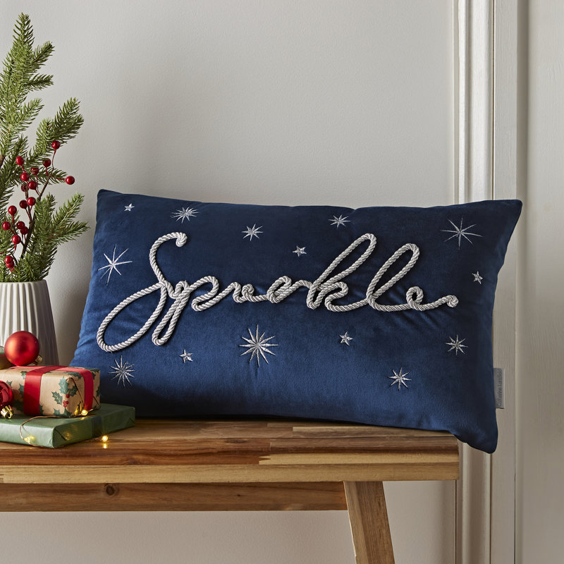 Soft Touch Sparkle Cushion Cover