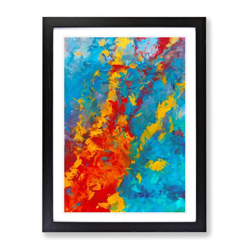 XV1022-4397X Symbols In My Dreams Abstract - Single Picture Frame Painting
