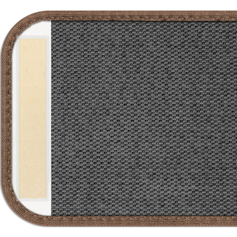Tapis d'escalier Rosalinda, Rectangle 8 po x 1 pi 11 po
