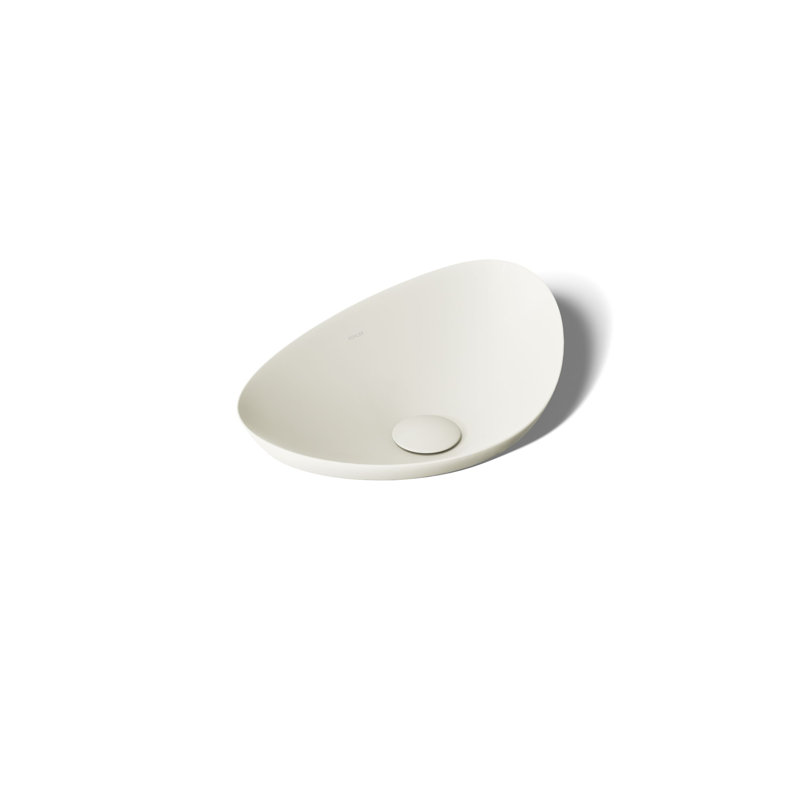 Petit récipient Veil® sans trop-plein, Biscuit