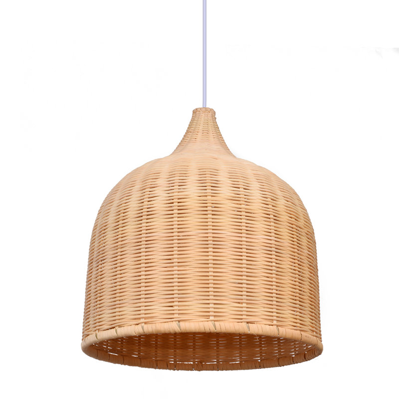 Luminaire suspendu en forme de dôme simple Owatonna, H 11,02 po x l 11,02 po x P 11,02 po