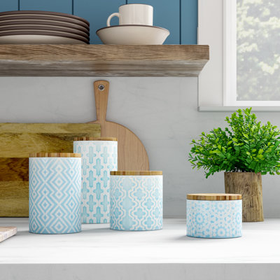 Stoneware Canister - Set of 4