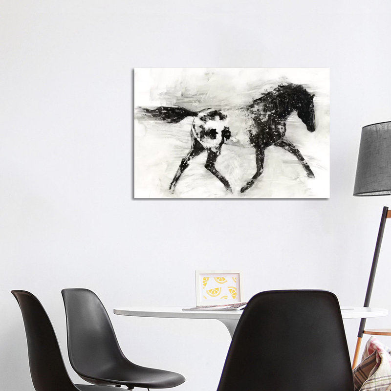 Rustic Appaloosa I 1 Piece Wrapped Canvas Panoramic Painting, 101.6 cm H x 66.04 cm W x 3.175 cm D