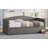 Twin Size Daybed with Extended Pop Up Trundle, Upholstered Sofa Bed Daybed, Space-Saving Twin to King Design, Perfect
for Guest Room, Velvet-129865515