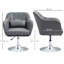 Holtsville Upholstered Swivel Armchair