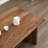 walnut solid wood end table-105833963
