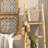 Cole and Grey Metal Tibetan-Inspired Gold Indoor Decorative Hanging Bells for Door, Cow Bells with Jute Rope Set-935436613
