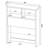 Westpark 49-Inch Full Bookcase Headboard-1403457940-1403457939
