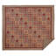 Courtepointe réversible en coton standard Dawson Star-115109114