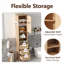 Armoire de salle de bain autoportante de 67,7 po de hauteur