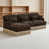 Brown black Chenille