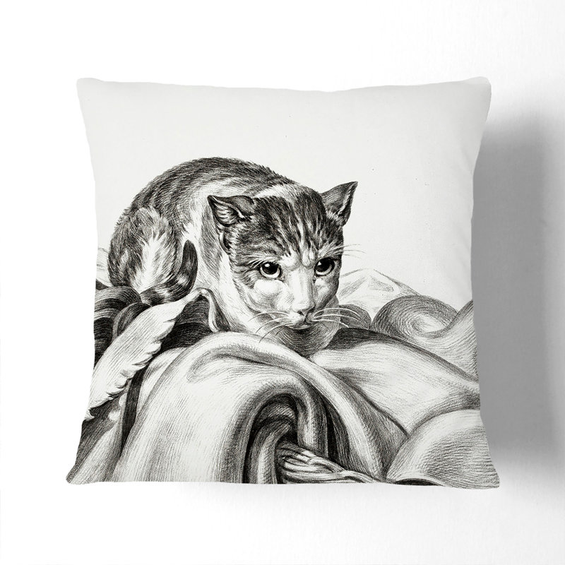 Square Throw Cushion, 55cm H x 55cm W x 20cm D