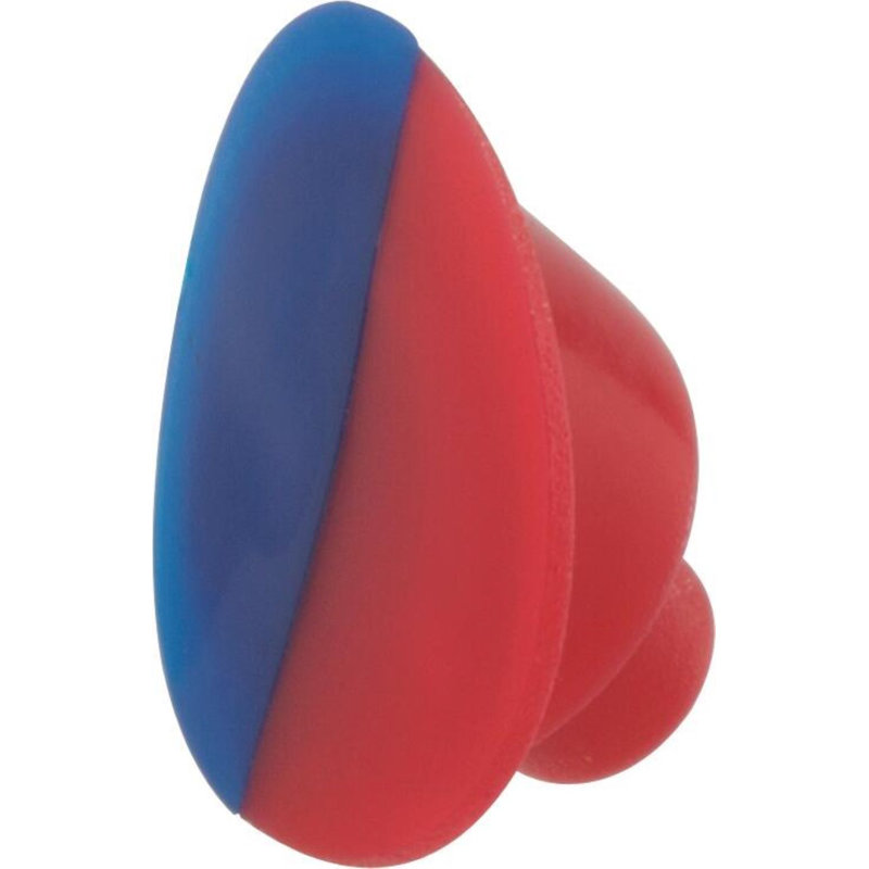 Bouton rouge/bleu