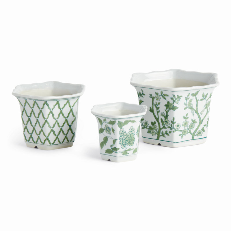 POTS IMPERIENS ÉVASÉS, ENSEMBLE DE 3