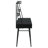 Metal Base Writing Desk with Power Outlet