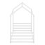 Structure de lit Montessori