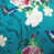 Motif floral bleu sélectionné