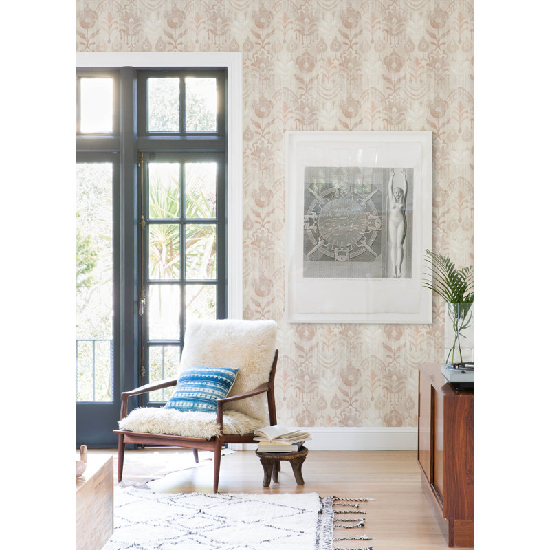 Pavord Floral Wallpaper Double Roll, Pink