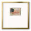 Drapeau américain encadré sur papier-413422409