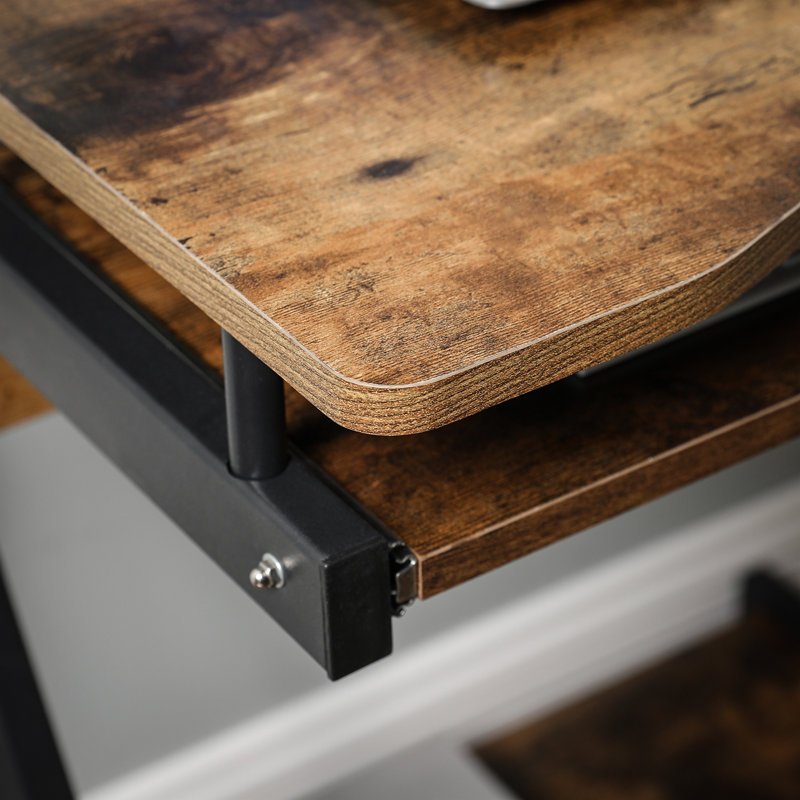 Metal Base Computer Desk