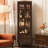 Nut-brown Solid Wood+Glass Display Cases