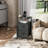 Travison Nightstands Set of 2 with Charging Station, Bedside Tables With 2 Drawers and Open Shelf, USB Ports And Outlets-1608618312-1608618326