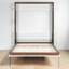 Lit escamotable double avec bureau pliable-940585412