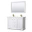 Ensemble de meuble-lavabo double 48 po avec miroir Avery-51712053-51978201-115283369