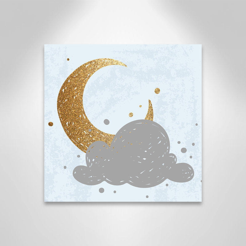 Bonne nuit 1, H 16 po x l 16 po x P 1,5 po, Toile