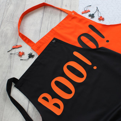 Halloween Solid Colour Bib Apron
