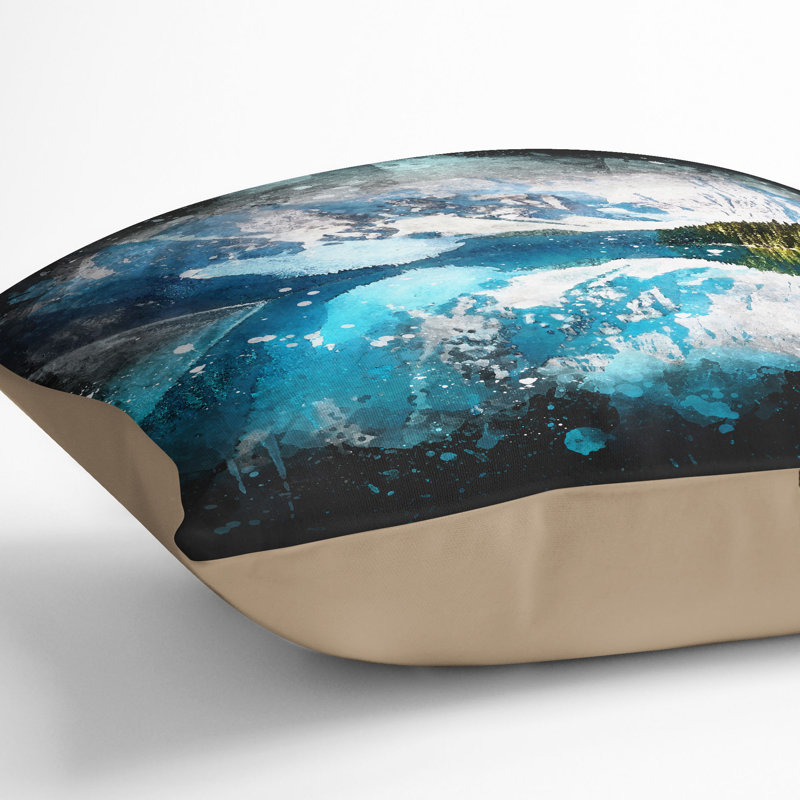 Square Cushion, 40cm H x 40cm W x 15cm D, Stone