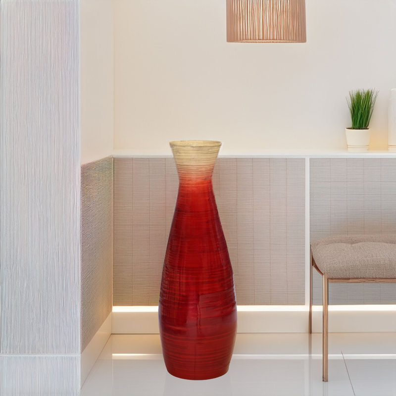 Bamboo Floor Vase