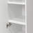 Nala 71.3" Tall Laundry Cabinet with Doors and Shelves, Freestanding Storage Cabinet for Utility Room – White-1876471368
