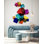 Illusion de cube 3D - art mural acrylique uniQstiQ US