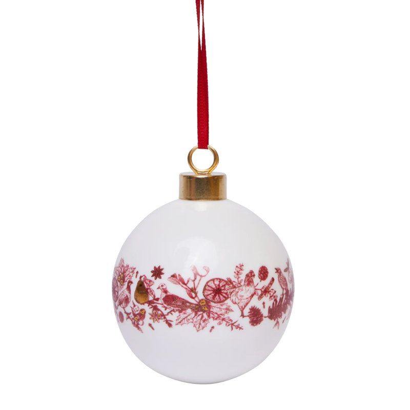 6cm Porcelain China Bauble