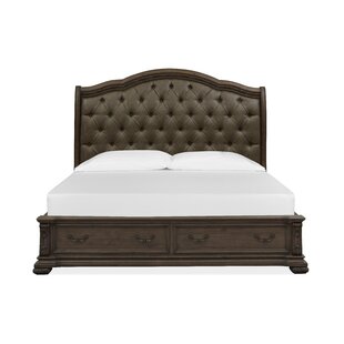 Magnussen B5133 Durango Complete Queen Sleigh Upholstered Bed