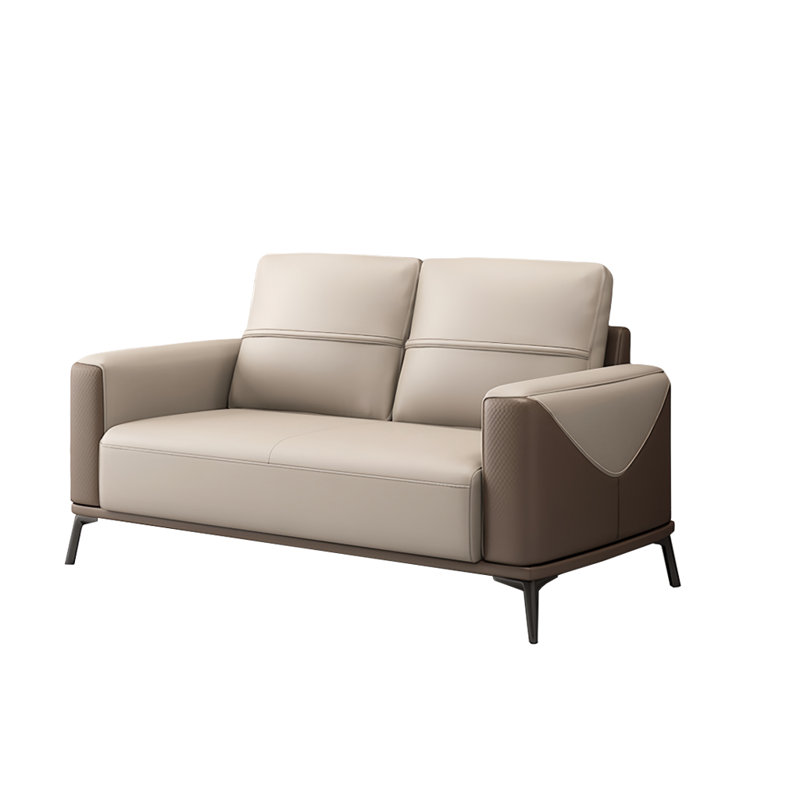 Dubin, H 32,68 po x l 57,09 po x P 29,92 po, Cuir assorti