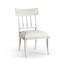 White Upholstered Dining Chair