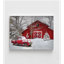 Camion plein de traîneaux par Lori Deiter, décoration de Noël grange rouge