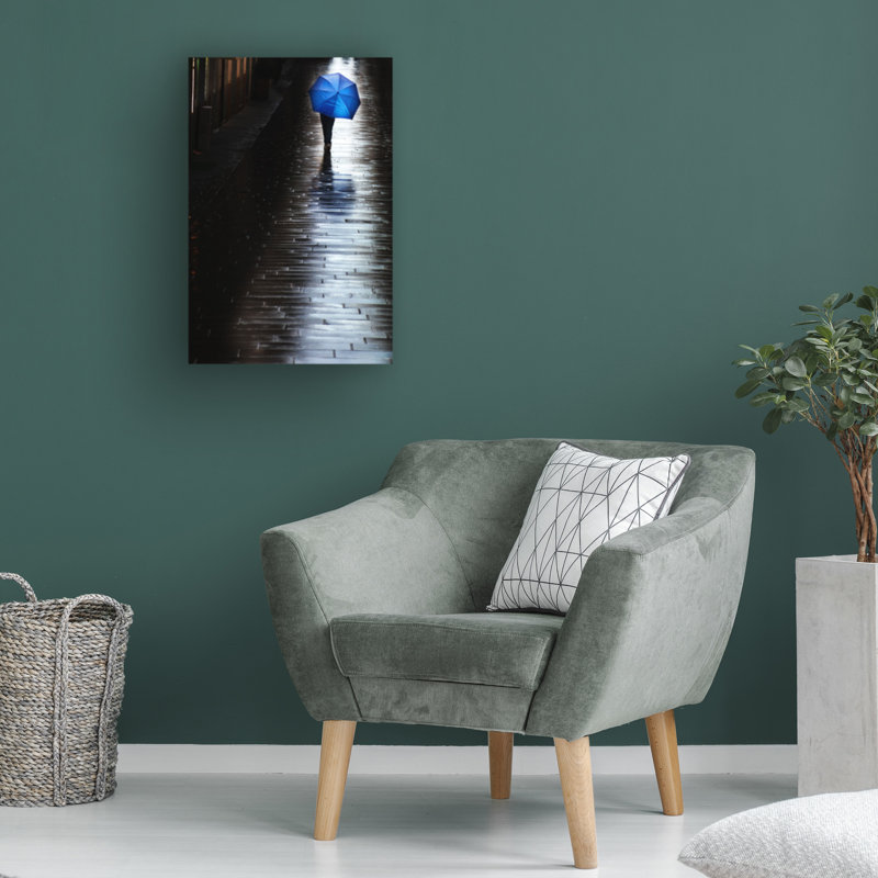 Art sur toile Massimo Della Latta In Blu, H 12 po x l 19 po