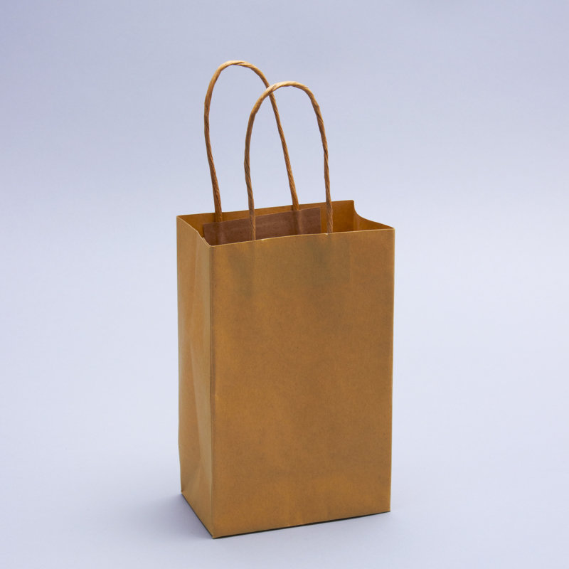 Sac jetable en papier, Naturel